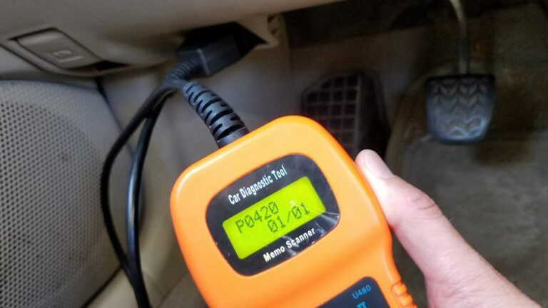 Error code p0420 on a toyota corolla.