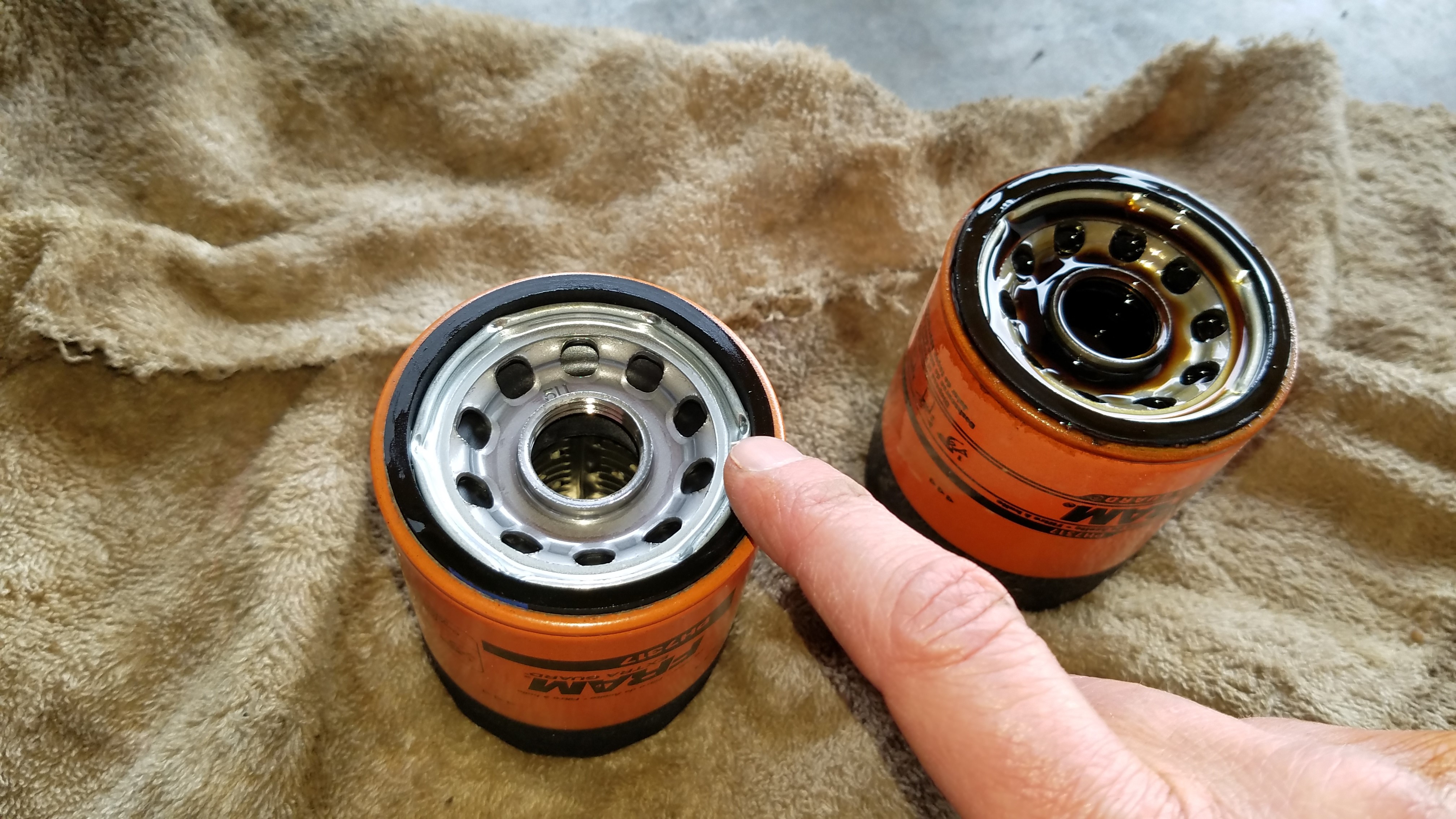 13-old-and-new-oil-filters