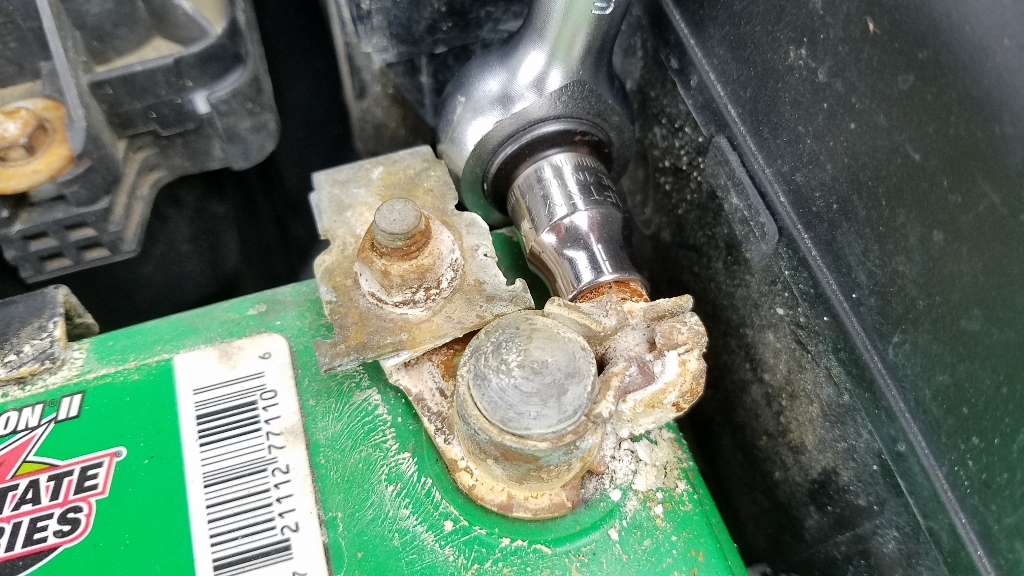 Remove-Negative-Battery-Terminal-Connector