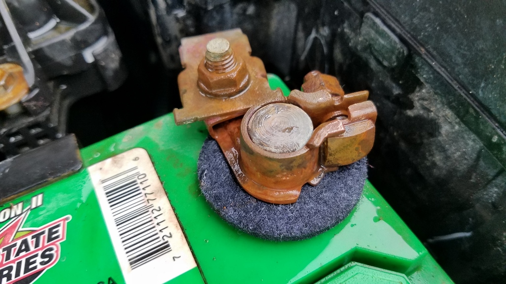 Attach-Negative-Terminal-Clamp