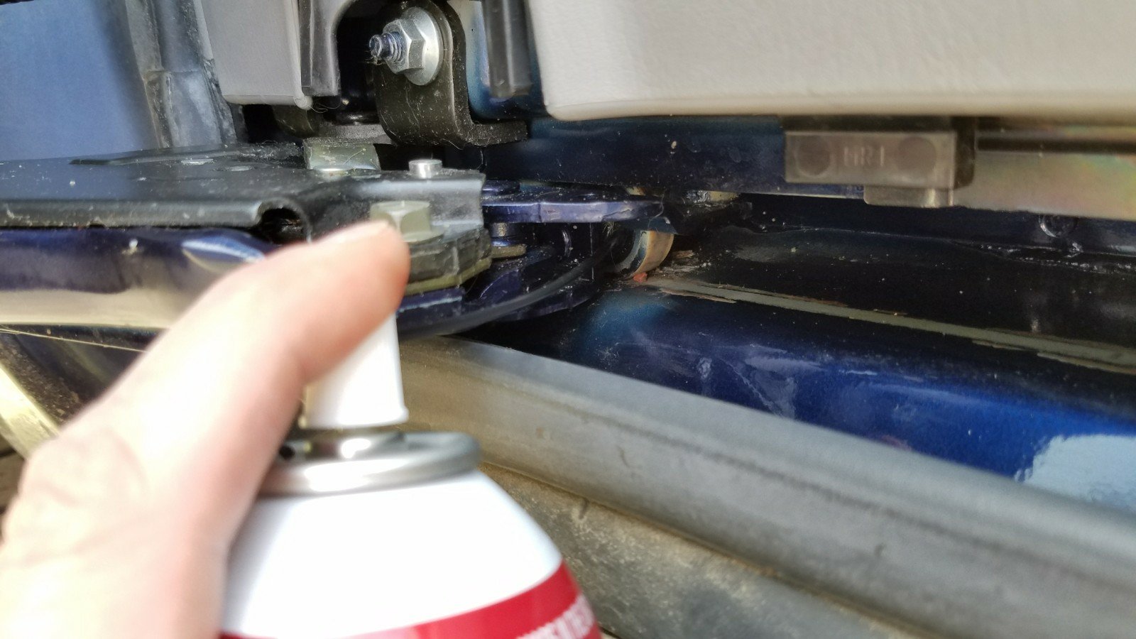 How to Lubricate the Sliding Door on a Van Practical Mechanic