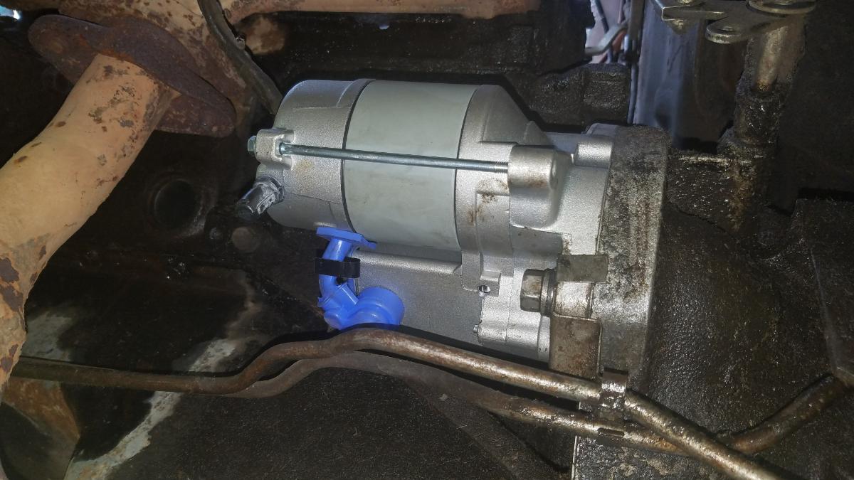 033-new-starter-installed