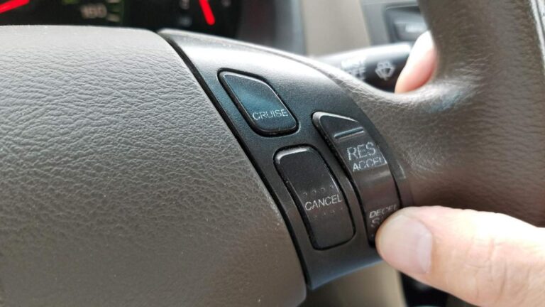 Cruise Control – How to Set – Honda Accord
