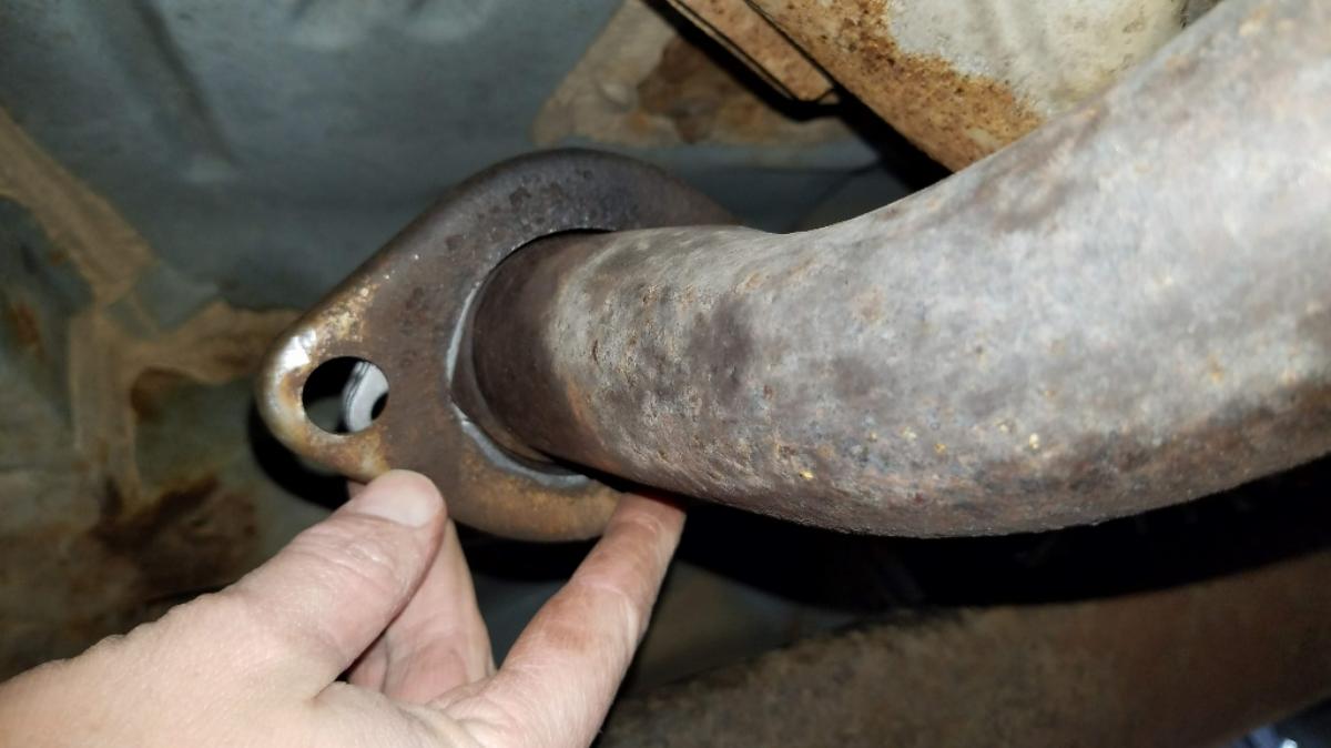 exhaust gasket flange