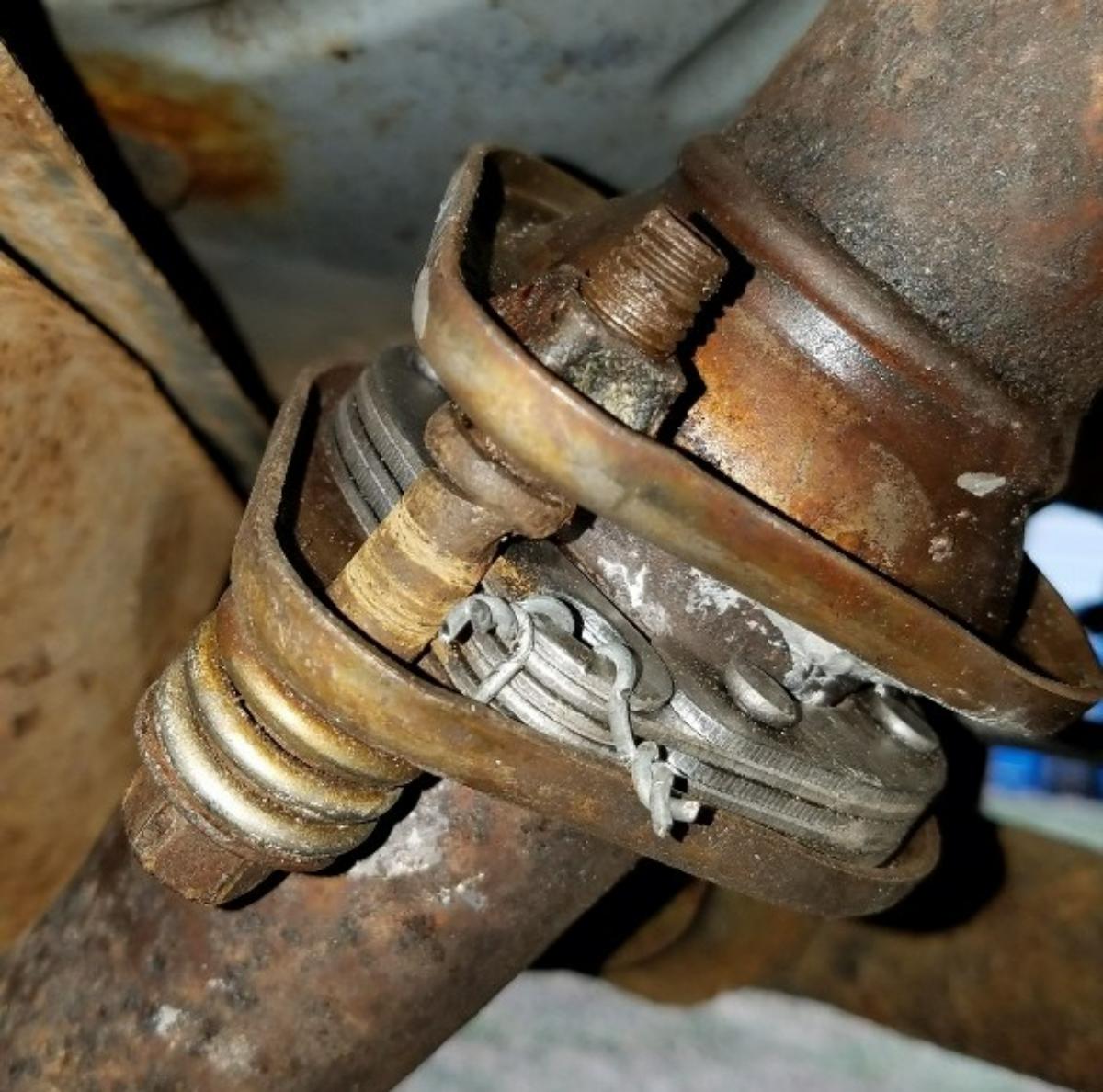 Corolla repaired exhaust leak