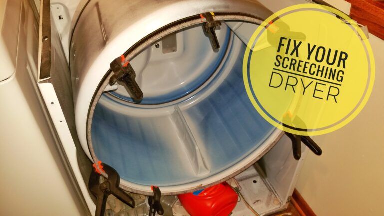 Repair a Screeching Dryer – Maytag Bravos