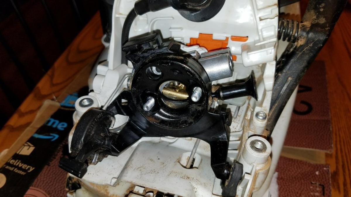air-intake Disassembled MS291 Chainsaw Stihl