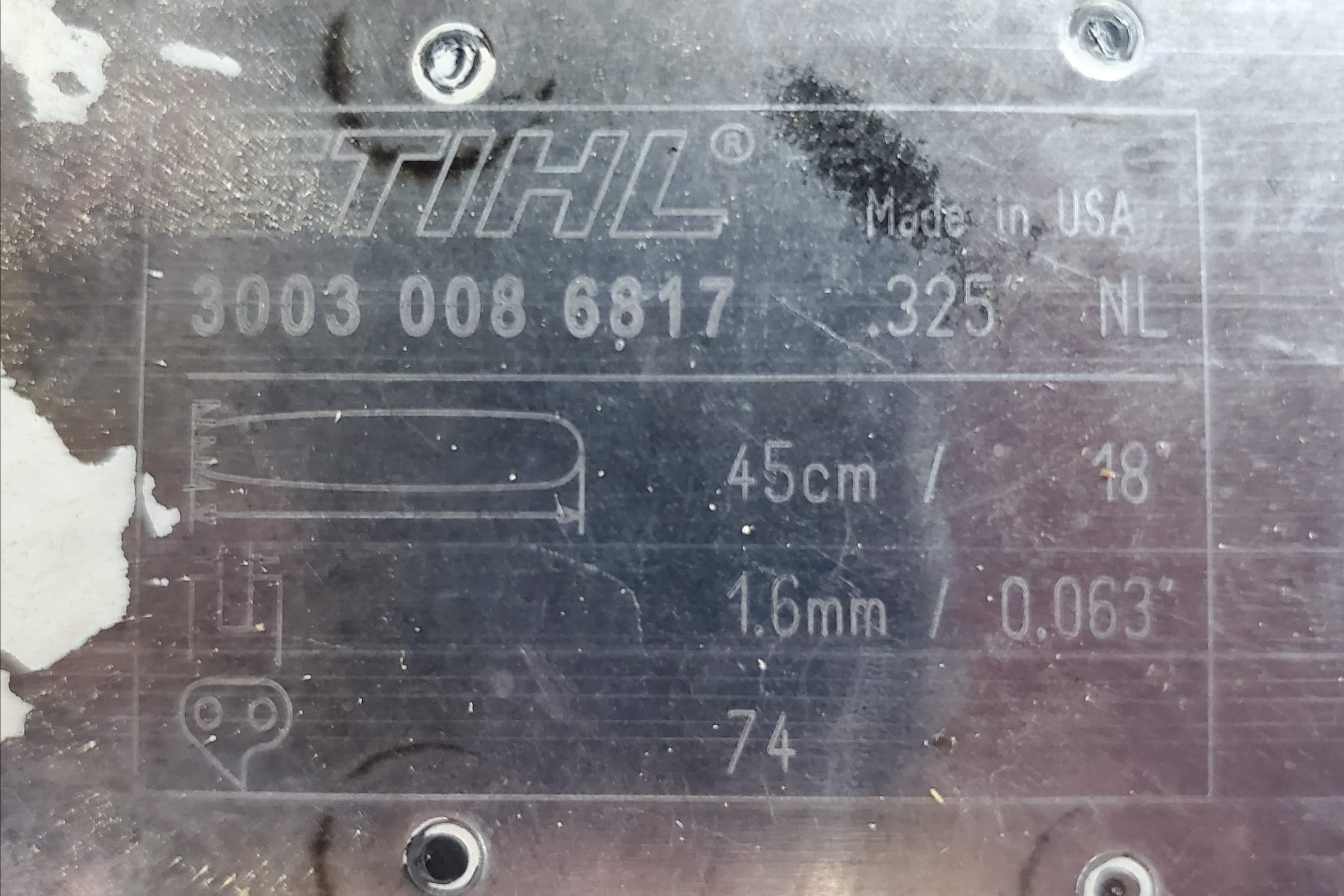 stihl-chainsaw-18inch-bar-chain-specs