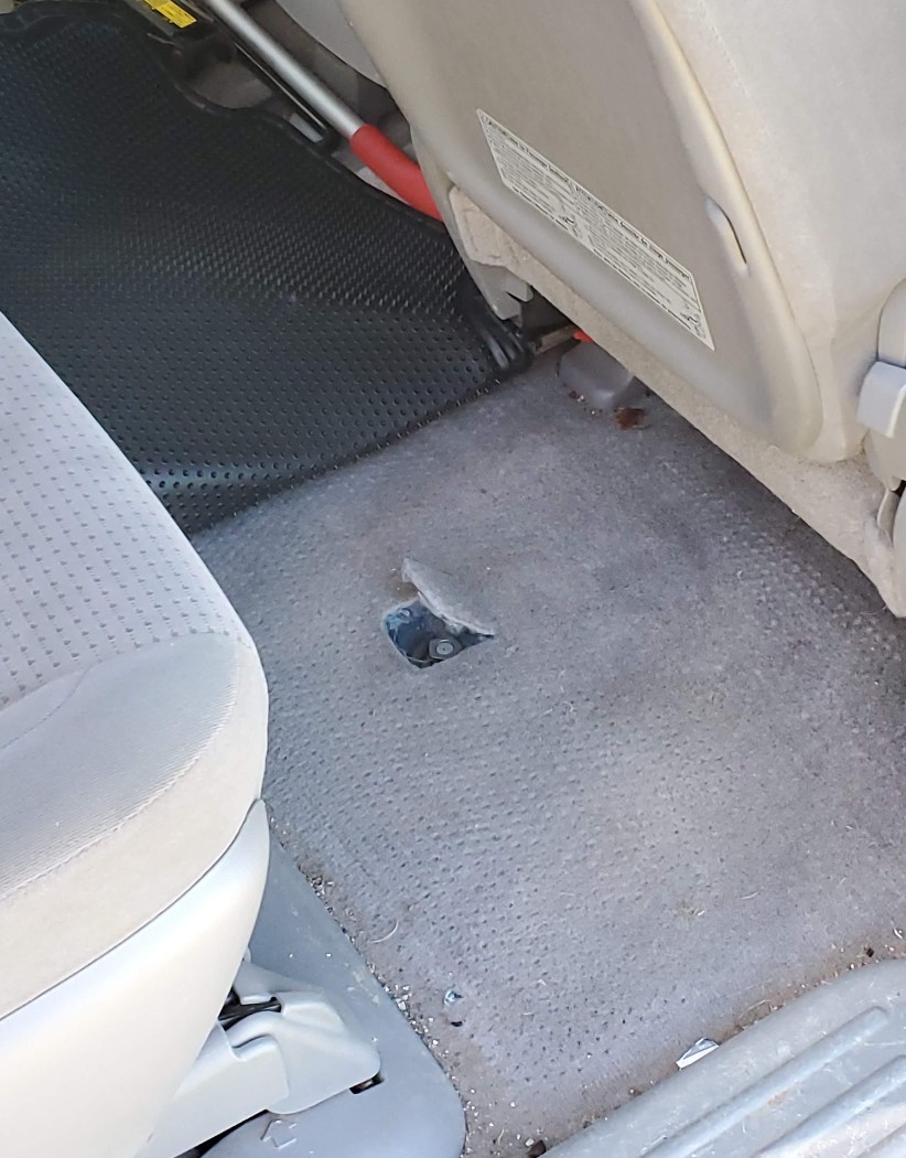 5sided Nut How to Lower the Spare Tire on a Toyota Sienna and