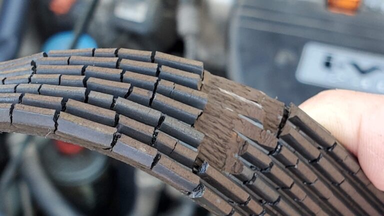 old serpentine belt Honda Accord