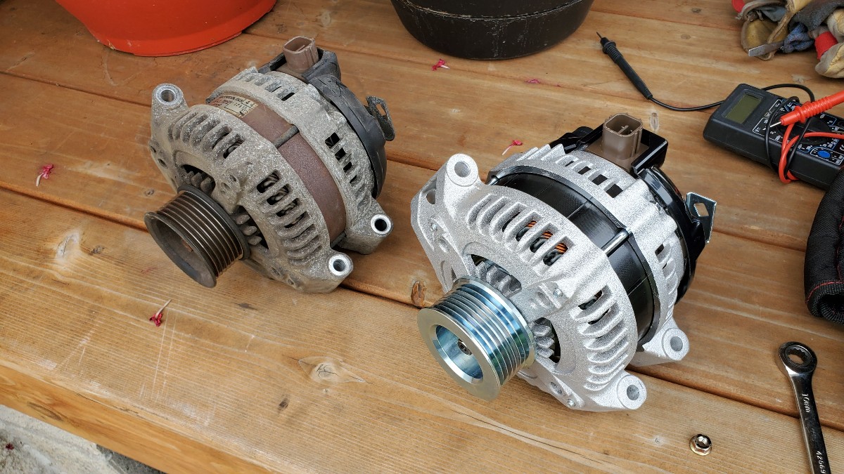HONDA ACCORD CL7 DENSO ALTERNATOR main image 1