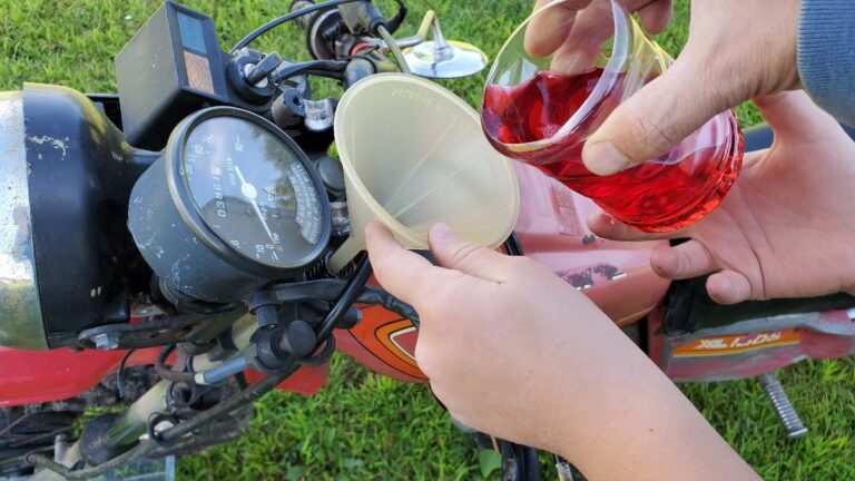 How to Change Fork Oil – 1980 Honda XL100s