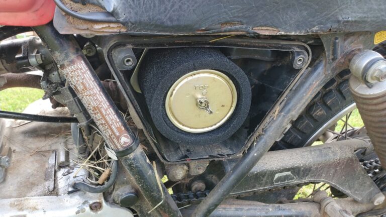 How to Change the Air Filter – Honda XL100s Motorcycle