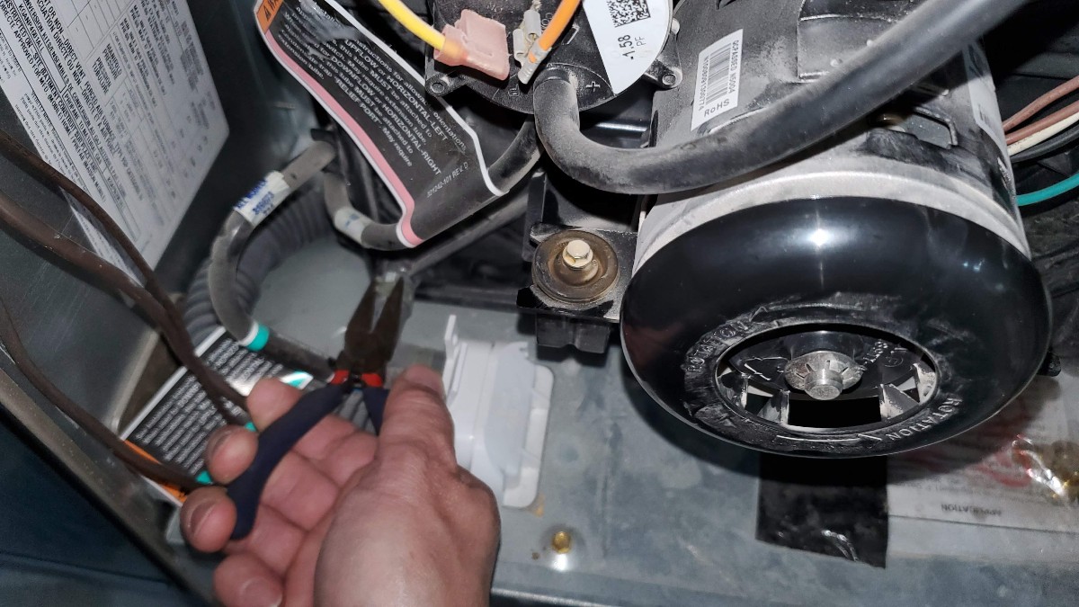 12-Remove-Drain-Hose-Gas-Furnace-Inducer-Fan