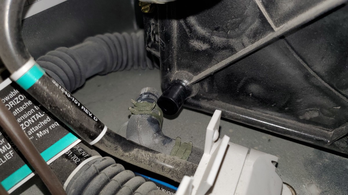 13-Drain-Hose-Removed-Gas-Furnace-Inducer-Fan