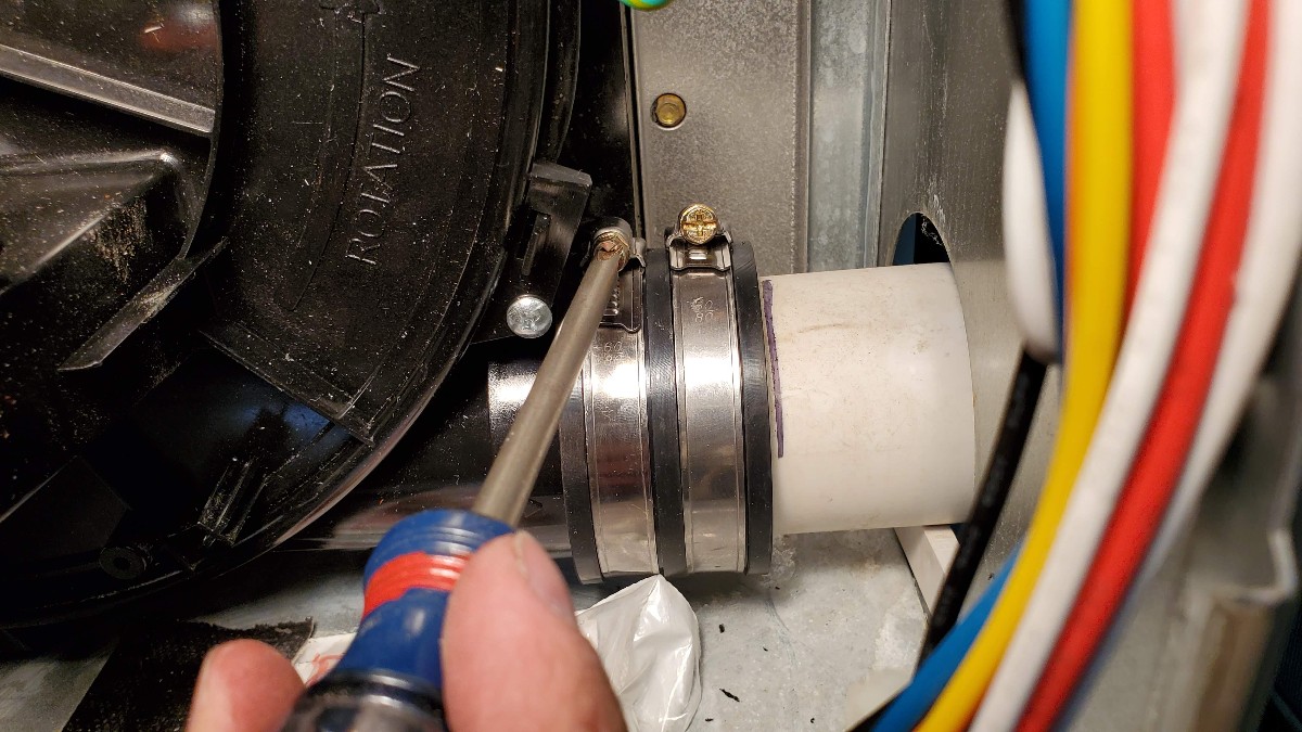 37-Tighten-Exhaust-Port-Gas-Furnace-Inducer-Fan-Assembly