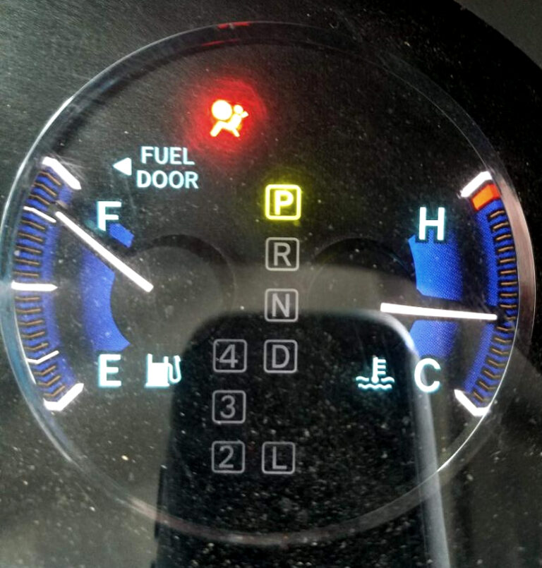 Airbag SRS Warning Light