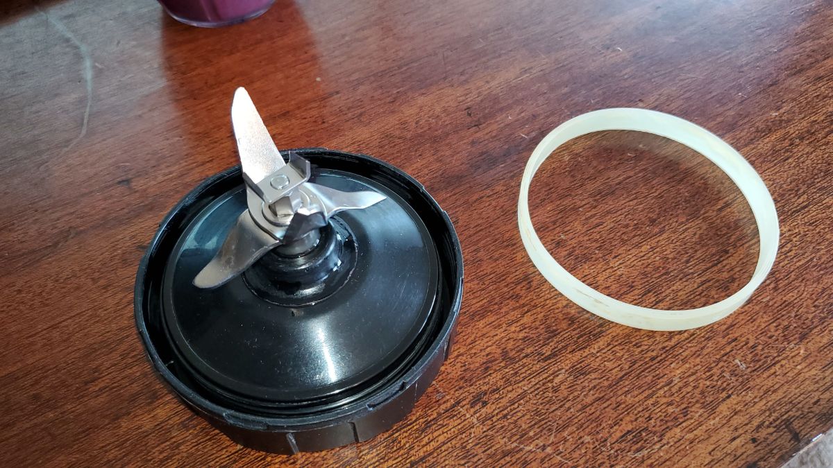 Clean up or replace the rubber gasket in your Ninja Blender.