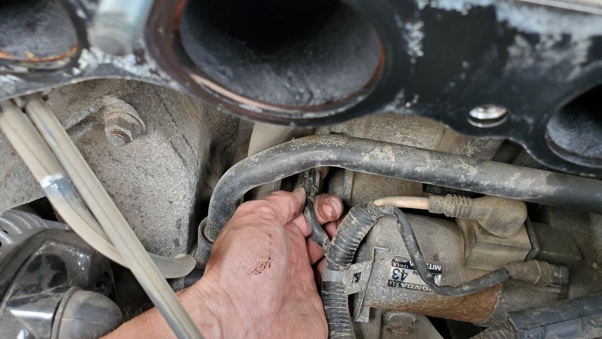 Knock Sensor removal Honda Accord