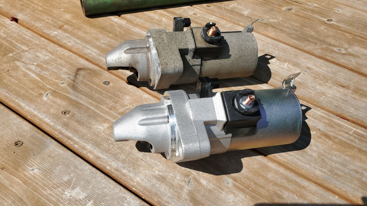 old vs new starter