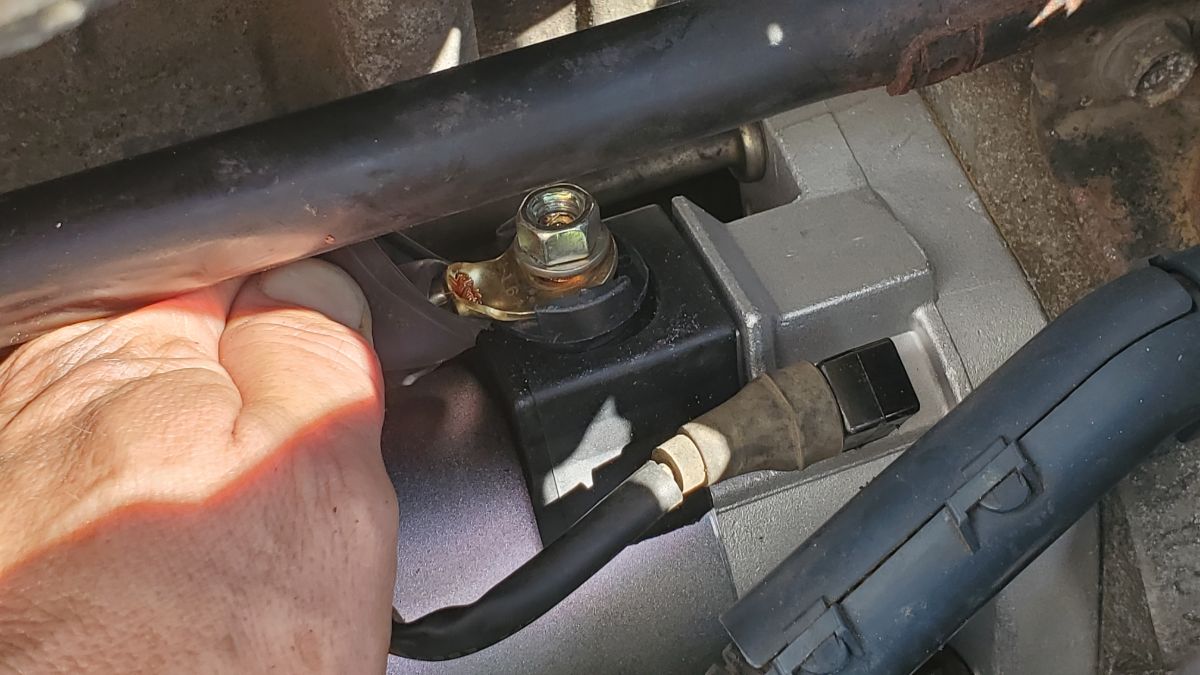 12mm mounting nut starter Honda Accord