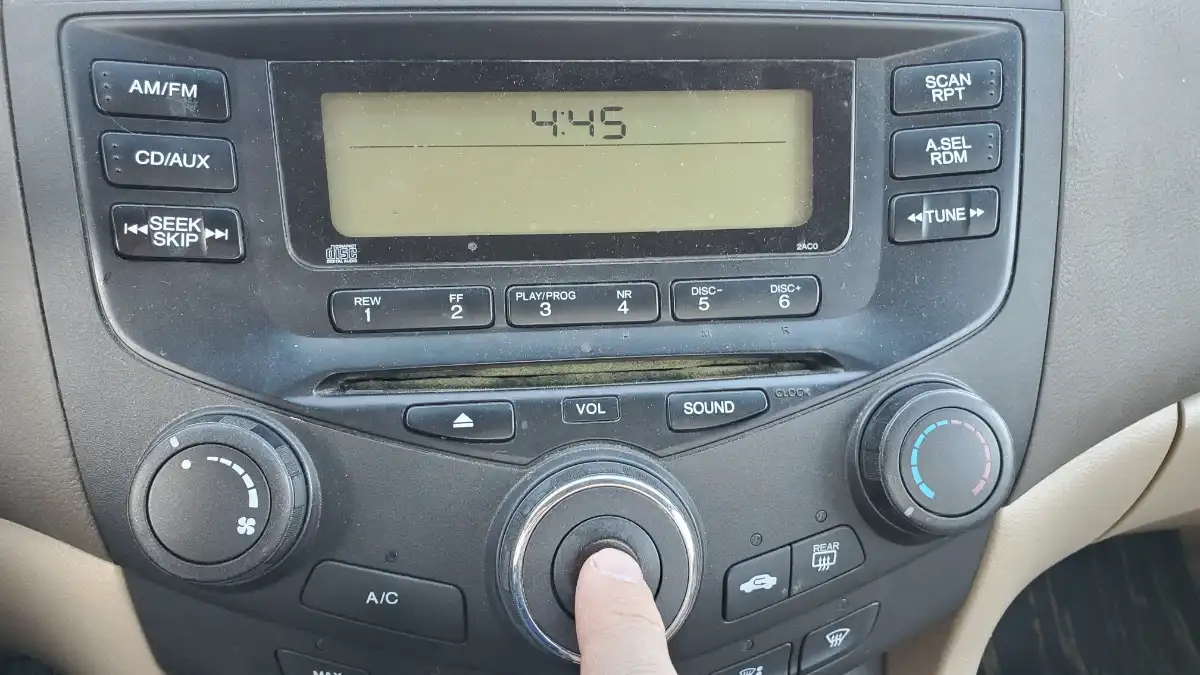 Honda Accord Radio Power Button 2003-2008