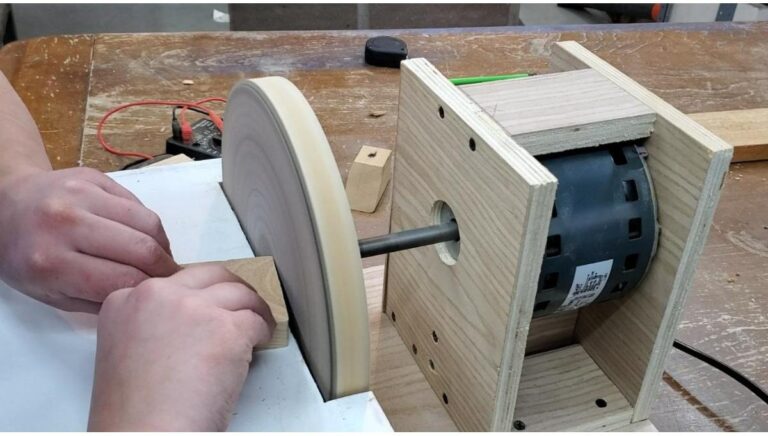 How to Make a Homemade Disk Sander from an Old Motor