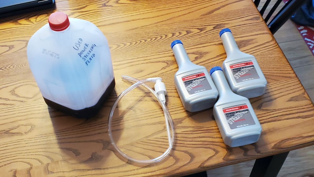 Power Steering Fluid Exchange