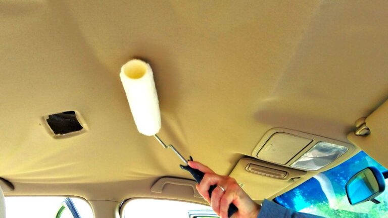 How to repair a drooping headliner in a Honda Accord