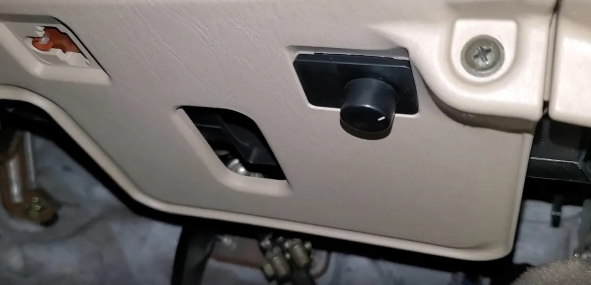 secret knob on lexus es300