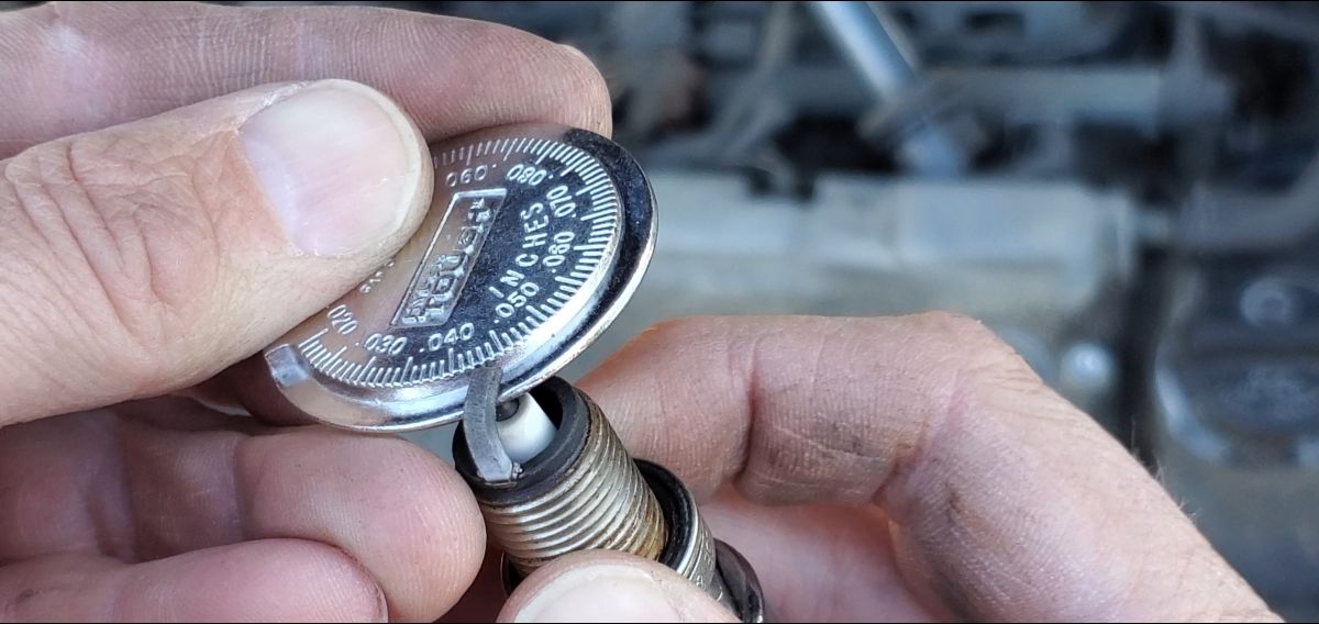 Spark Plug Gap Check Feeler